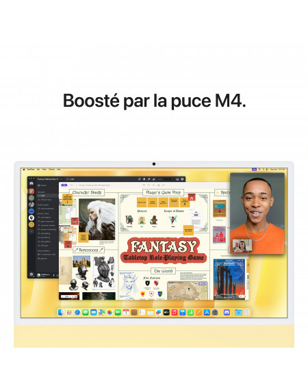 iMac M4 jaune