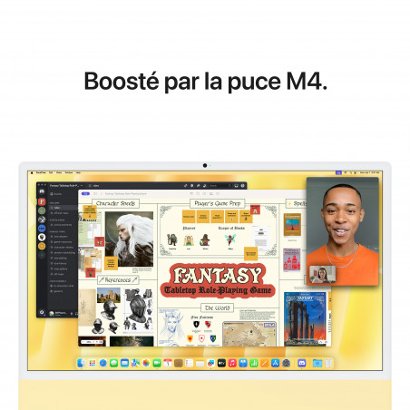 iMac M4 jaune