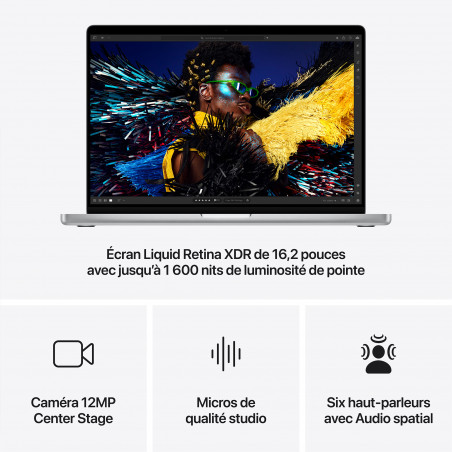 MacBook Pro 16 argent