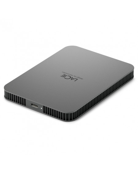 Disque pocket Lacie Mobile Drive Secure 2To USB-C - Gris sidéral