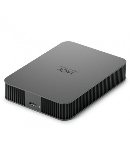 Disque pocket Lacie Mobile Drive Secure 5To USB-C - Grise sidéral