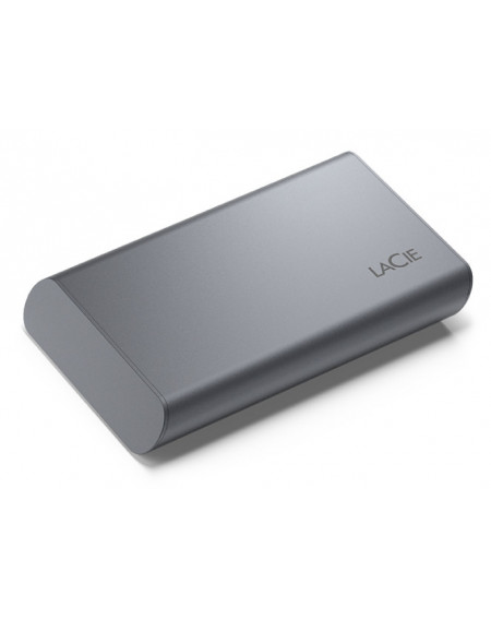 Disque pocket Lacie Mobile SSD Secure 1To USB-C - Argent