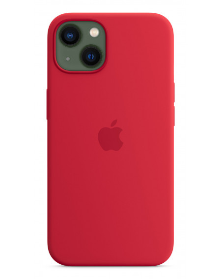 Housse coque Apple iPhone 13 Std en silicone avec MagSafe – Rouge