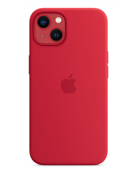 Housse coque Apple iPhone 13 Std en silicone avec MagSafe – Rouge