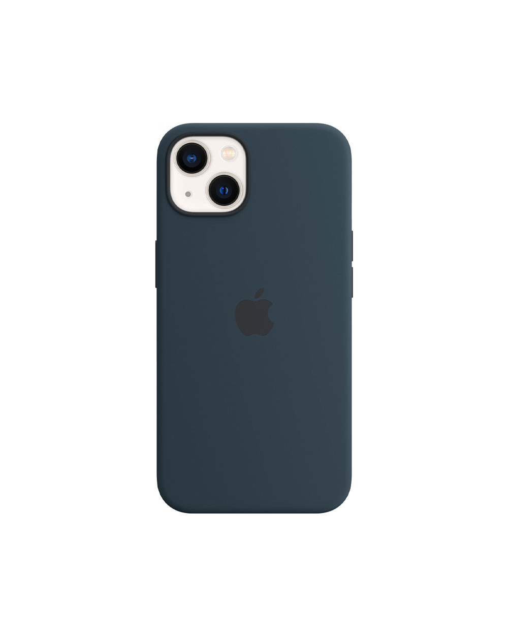 Housse coque Apple iPhone 13 Std en silicone avec MagSafe – Bleu abysse