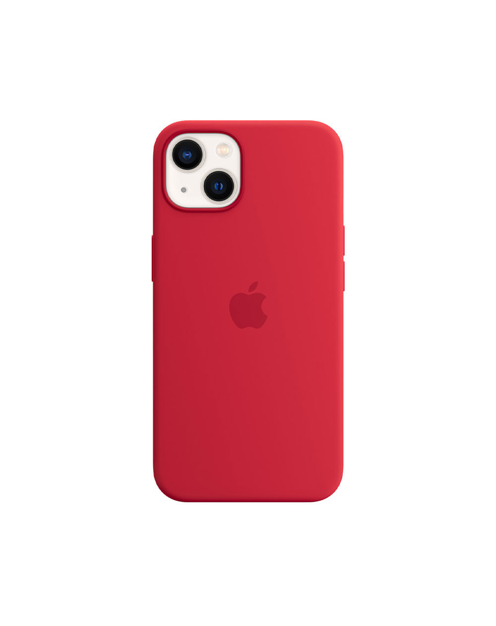 Housse coque Apple iPhone 13 Std en silicone avec MagSafe – Rouge