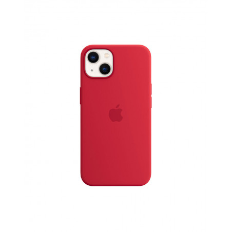 Housse coque Apple iPhone 13 Std en silicone avec MagSafe – Rouge