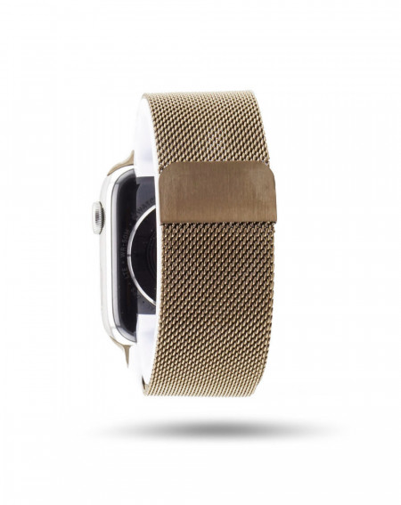 Bracelet AppleWatch BandBand Milanais Acier - or