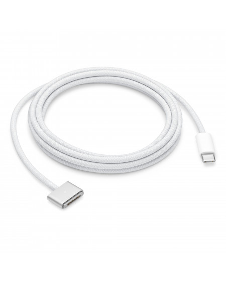 Cable alimentation APPLE USB-C vers MagSafe 3 (2m) - Argent