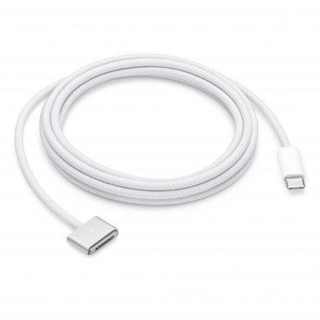 Cable alimentation APPLE USB-C vers MagSafe 3 (2m) - Argent