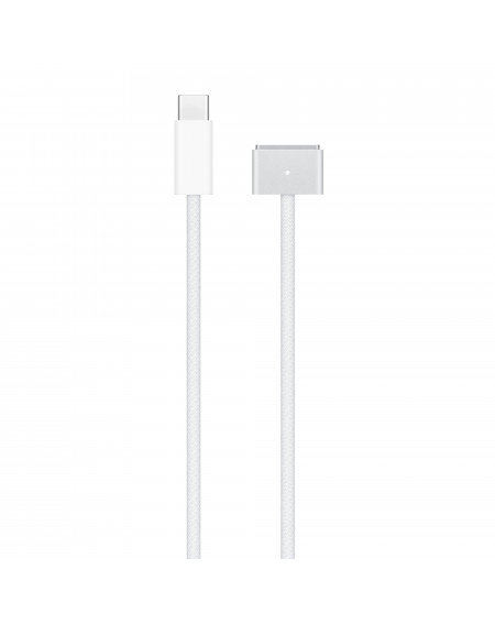 Cable alimentation APPLE USB-C vers MagSafe 3 (2m) - Argent