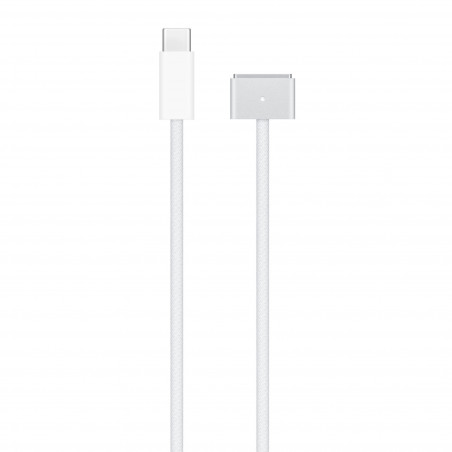 Cable alimentation APPLE USB-C vers MagSafe 3 (2m) - Argent