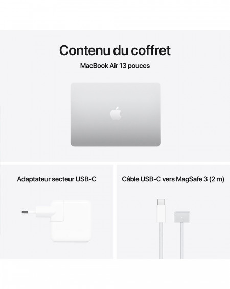 MacBook Air 13 M4 - argent