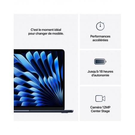 MacBook Air 13 M4 - minuit