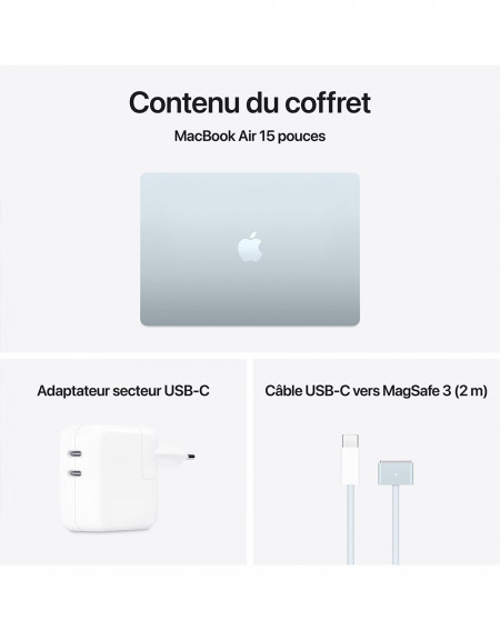 MacBook Air 15 M4 - Bleu ciel