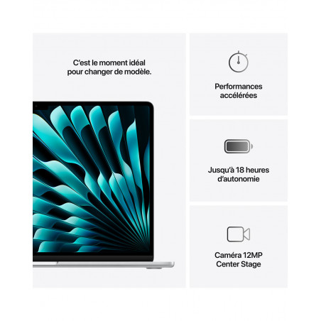 MacBook Air 15 M4 - argent