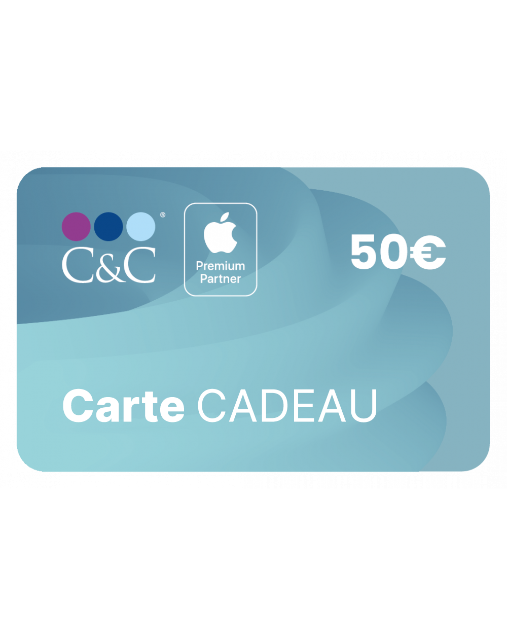 carte cadeau de 50€ carte cadeau de 50€