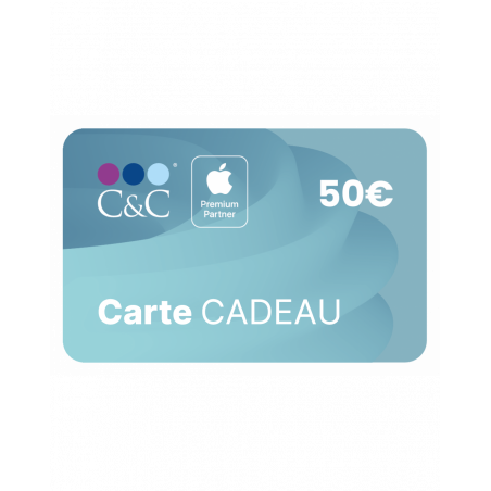 carte cadeau de 50€