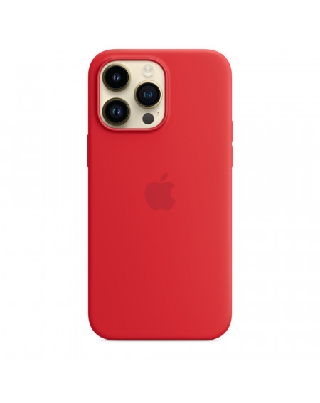 Housse coque Apple iPhone 14 Pro Max en silicone avec MagSafe - Rouge RED