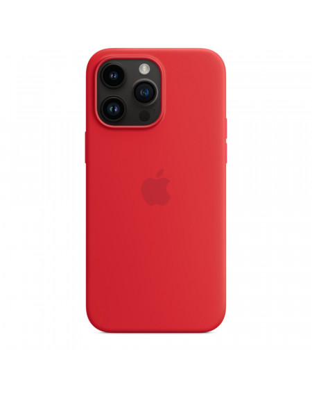 Housse coque Apple iPhone 14 Pro Max en silicone avec MagSafe - Rouge RED