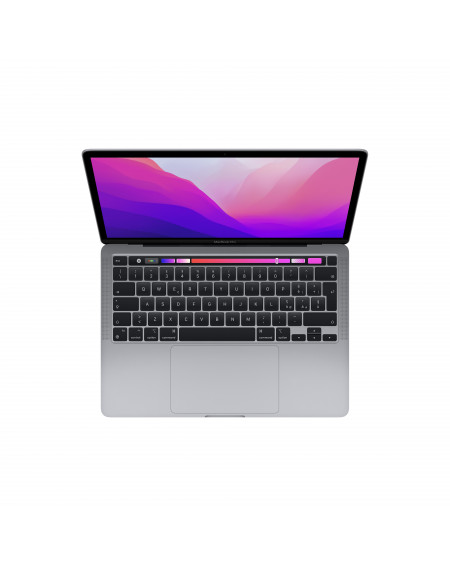 MacBook Pro 13" - Puce Apple M2 avec CPU 8 cœurs et GPU 10 cœurs, RAM 8Go, 512Go SSD - Sideral