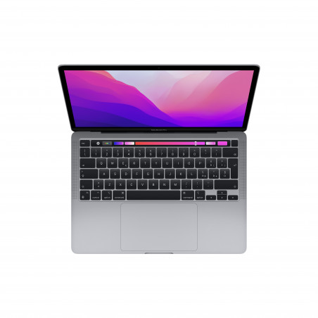 MacBook Pro 13" - Puce Apple M2 avec CPU 8 cœurs et GPU 10 cœurs, RAM 8Go, 512Go SSD - Sideral