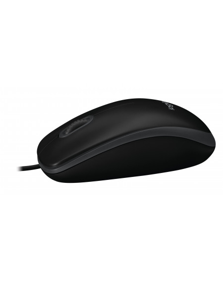 Logitech B100 - Souris - optique - 3 boutons - filaire - USB - noir