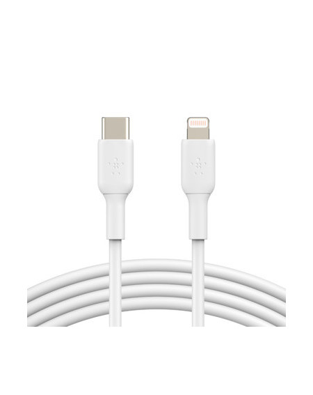 Cable Lightning vers USB-C 1m - Blanc