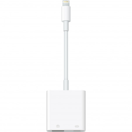 Cable Lightning to USB3 pour appareil photo + connecteur de charge